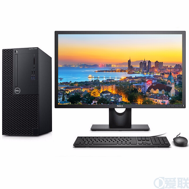 戴爾（DELL） OptiPlex 3060 Tower 230837 臺式電腦 I5-8500/4GB/1TB+128G SSD/DVDRW/集顯/中標(biāo)麒麟V7.0/19.5英寸顯示器/3年保修