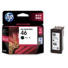 惠普46墨盒 黑色 適用hp Deskjet 2020hc 2520hc 2029 2529 46BK黑色墨盒(A4紙5%覆蓋面約打印1500頁(yè)