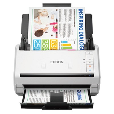 愛(ài)普生（EPSON）DS-570W A4饋紙式掃描儀 35頁(yè)/分鐘 可掃描黑白/灰色/彩色 600*600分辨率 饋紙式 自動(dòng)雙面掃描 一年保修