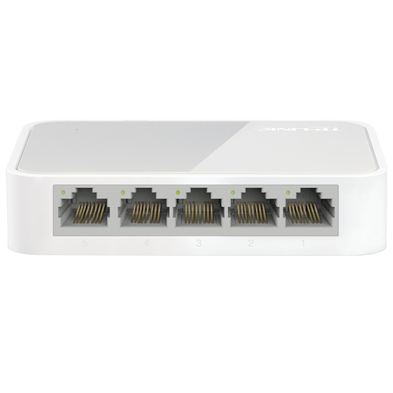 普聯(lián)（TP-LINK）SF1005 100Mbps 桌面式非網(wǎng)管交換機 5口百兆